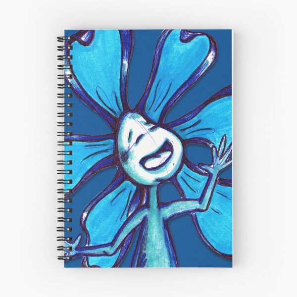 Item preview, Blue Color Chakra Flowerkid designed and sold by renpencreations.