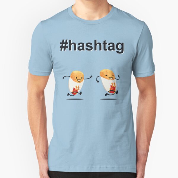 #hashtag Slim Fit T-Shirt