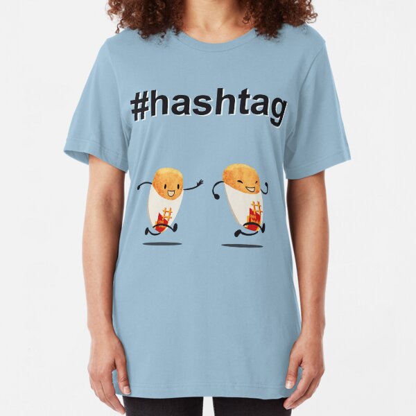 #hashtag Slim Fit T-Shirt
