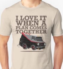 Camiseta ajustada El equipo A es el mejor equipo