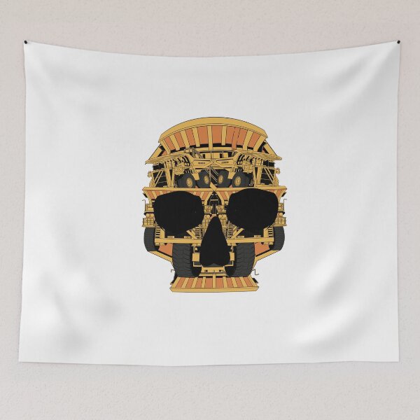 Item preview, Skull Dump Truck designed and sold by damnoverload.