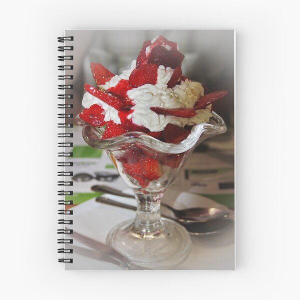 Item preview, Strawberry Sundae/sundae de morango designed and sold by AnnDixon.
