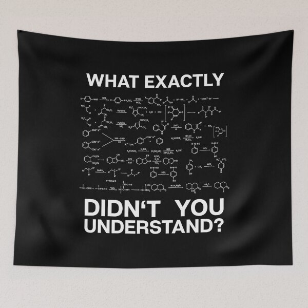 Item preview, Chemistry Chemist Gift Present Organic Equations designed and sold by Krautshirts.