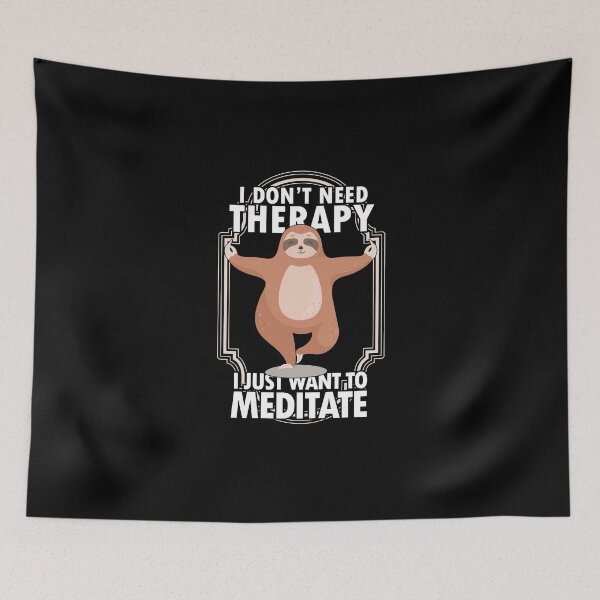 Item preview, Yoga sloth designed and sold by Volera.