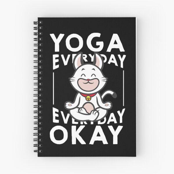 Item preview, Yoga meditation cat designed and sold by Volera.