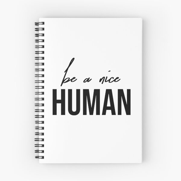 Item preview, Be a Nice Human designed and sold by BillyTees.