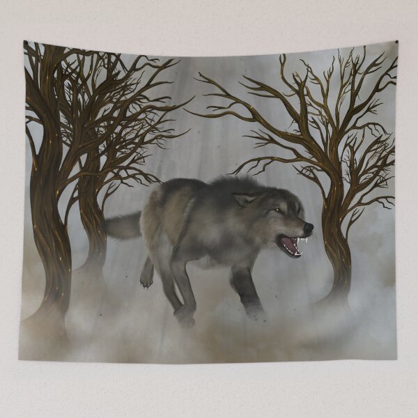 Item preview, Awesome running wolf designed and sold by nicky2342.