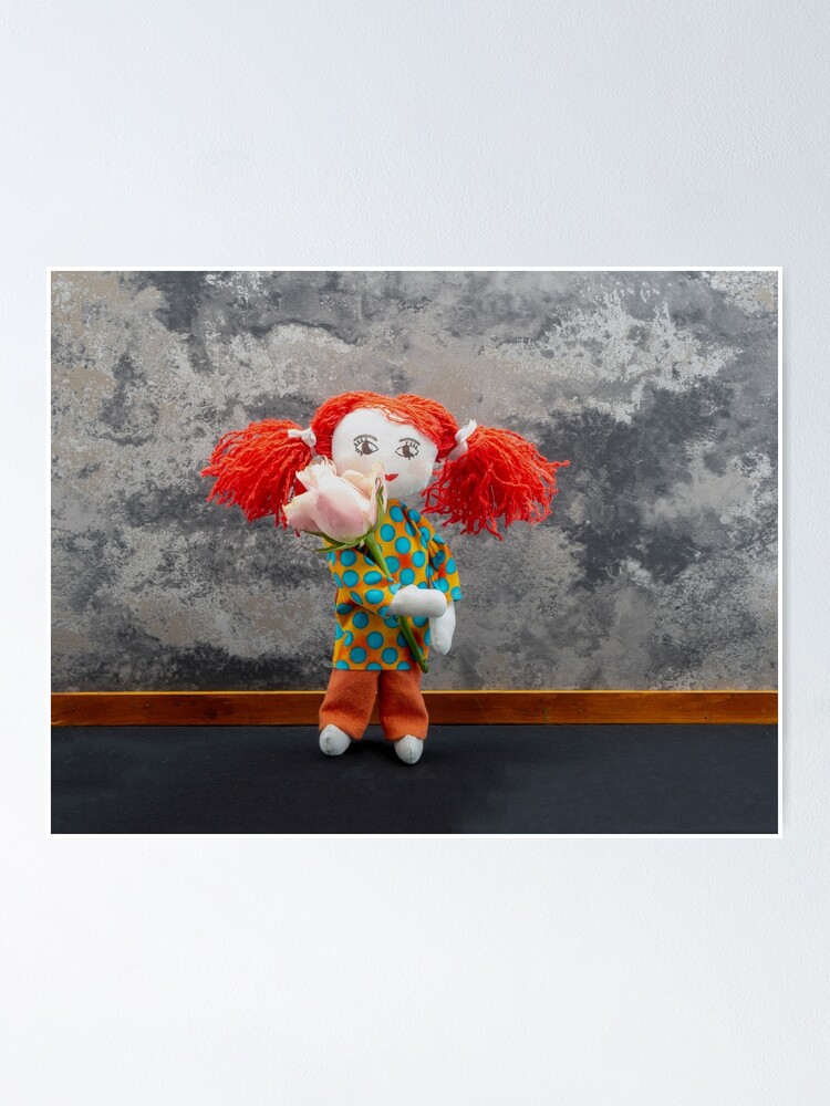 Red headed cheap rag doll