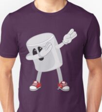 Dabbing S'mores Art | Marshmallow süße Leckereien Liebhaber Geschenk Slim Fit T-Shirt