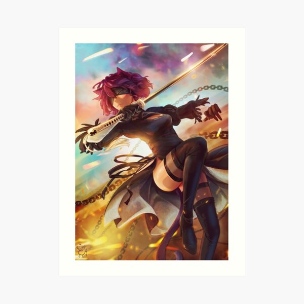 Sofia x YoRHa Art Print
