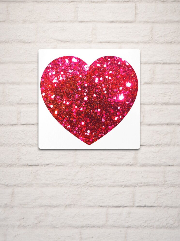 Red glare hearts red glitter background, creative, love concepts