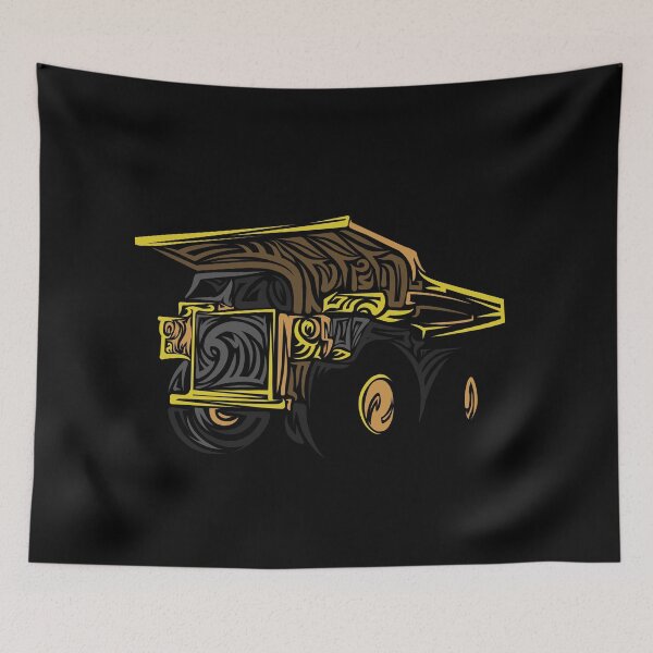 Item preview, Dump Truck Tribal designed and sold by damnoverload.