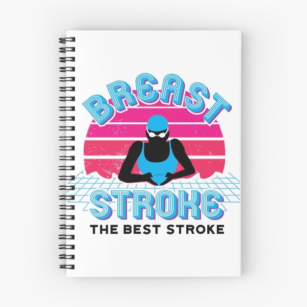 Item preview, Girls Retro Breaststroke Fan Girls Swim Gift designed and sold by oberdoofus.