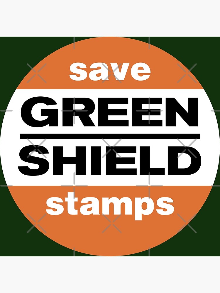 save-green-shield-stamps-canvas-print-for-sale-by-designbymh-redbubble