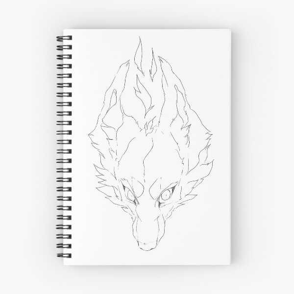 Item preview, i havent slept enough (wolf line art drawing) designed and sold by revioLATE.
