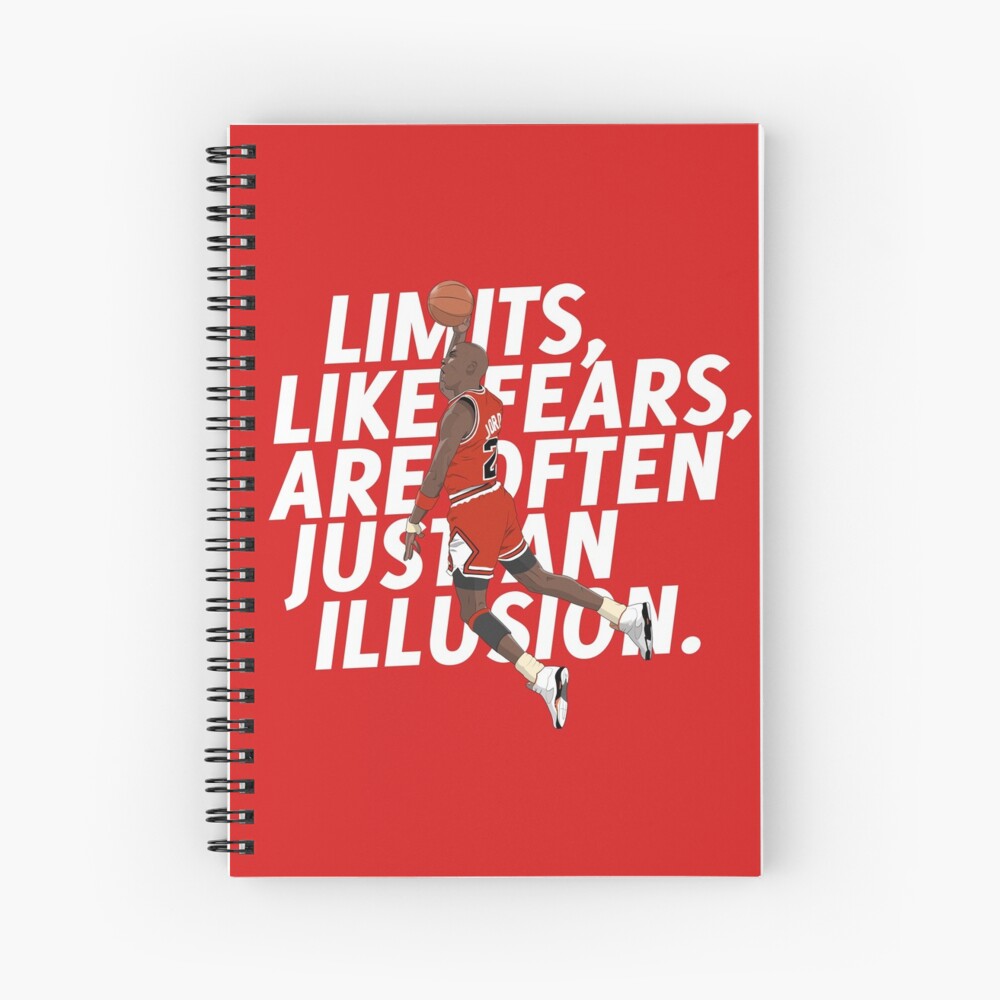 "Michael Jordan" Spiral Notebook for Sale by Kirokko91 Redbubble