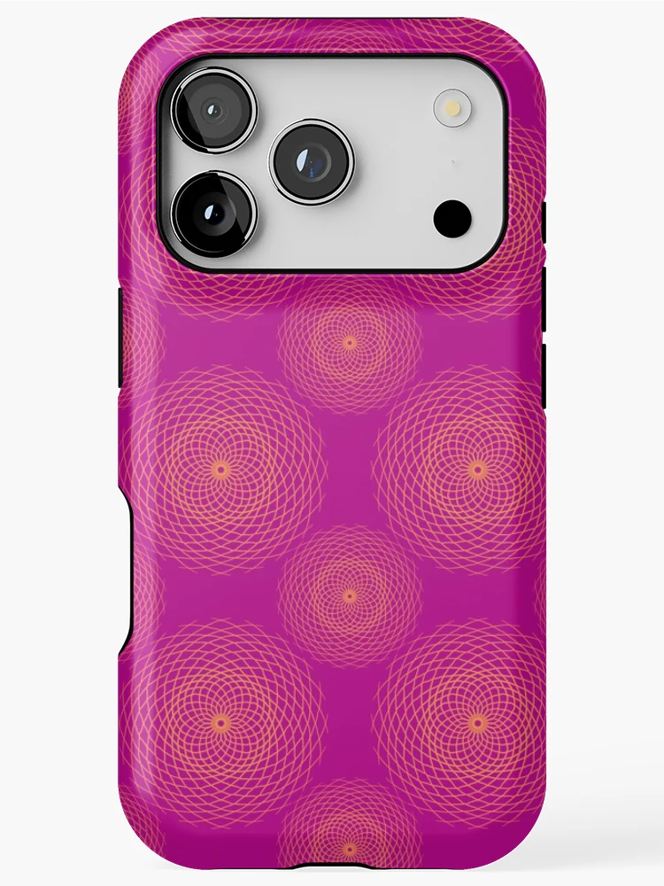 Thumbnail 1 of 4, iPhone Case, rosette designed and sold by PatternLady.