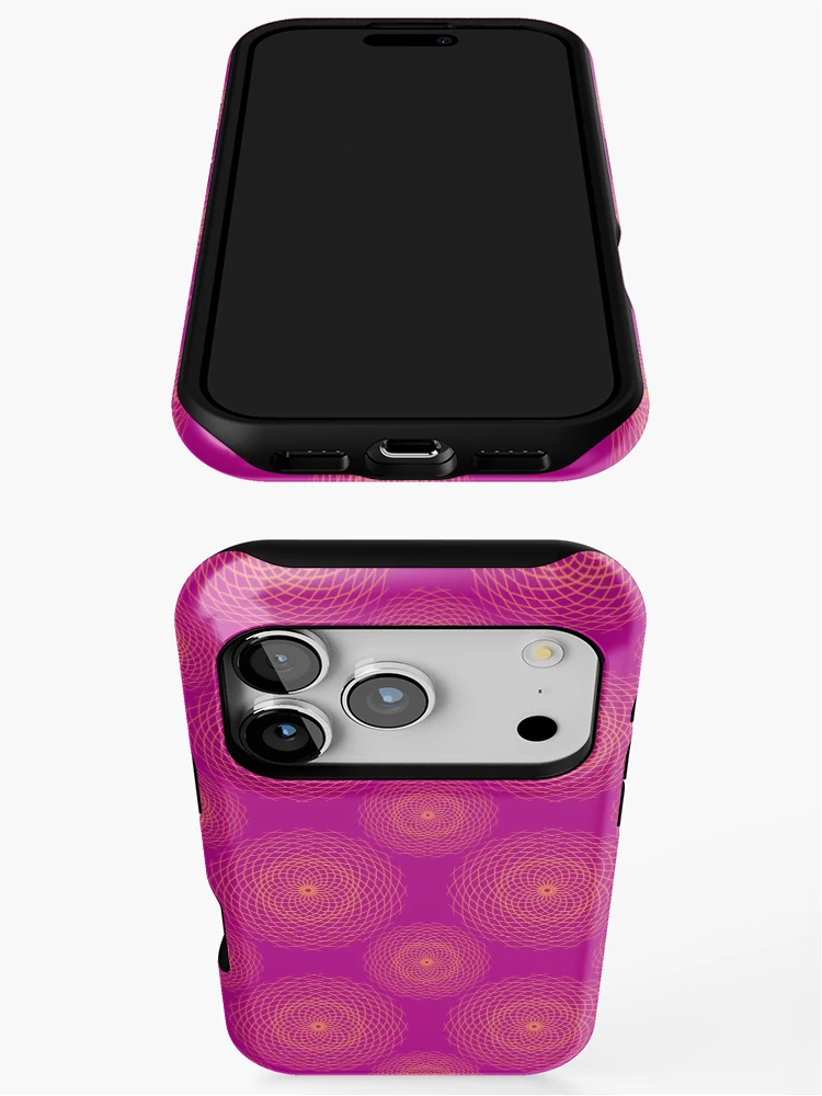 Thumbnail 3 of 4, iPhone Case, rosette designed and sold by PatternLady.