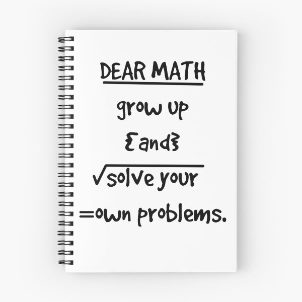 Item preview, Math solve your problems yourself designed and sold by onrcnoz.