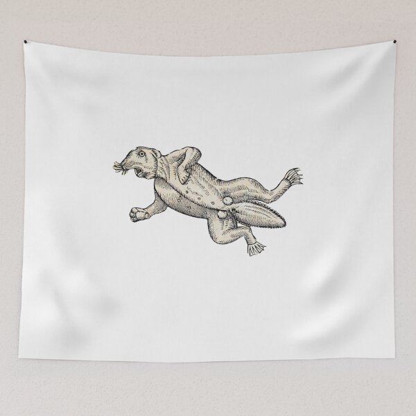 Item preview, woodcuts bestiary - beaver designed and sold by MagicDoorknob.