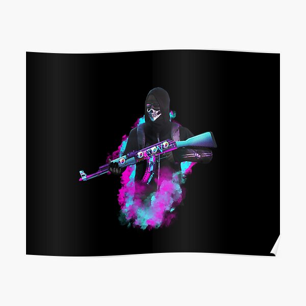 CS GO - Neon Rider - HQ Poster