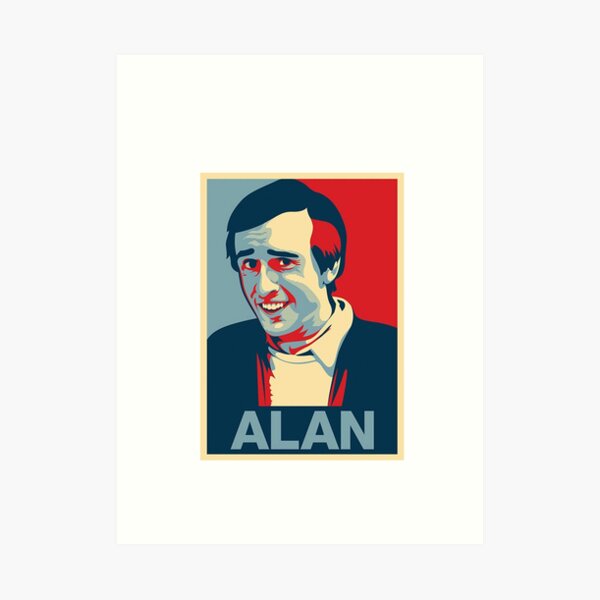Alan Partridge ALAN Art Print