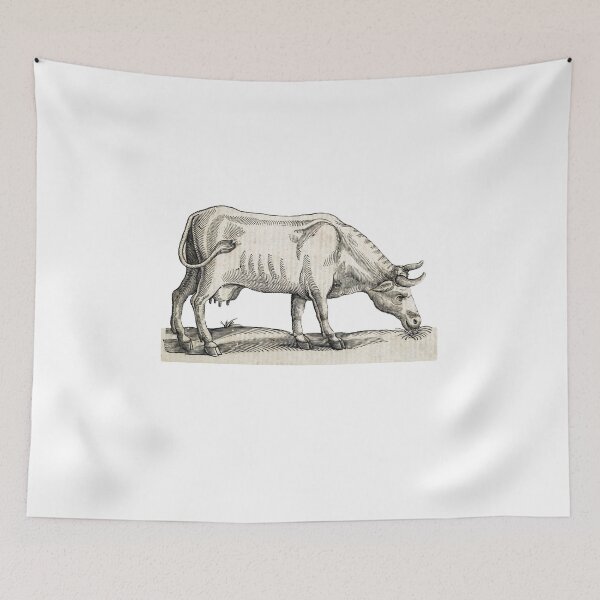 Item preview, woodcuts bestiary - cowes designed and sold by MagicDoorknob.