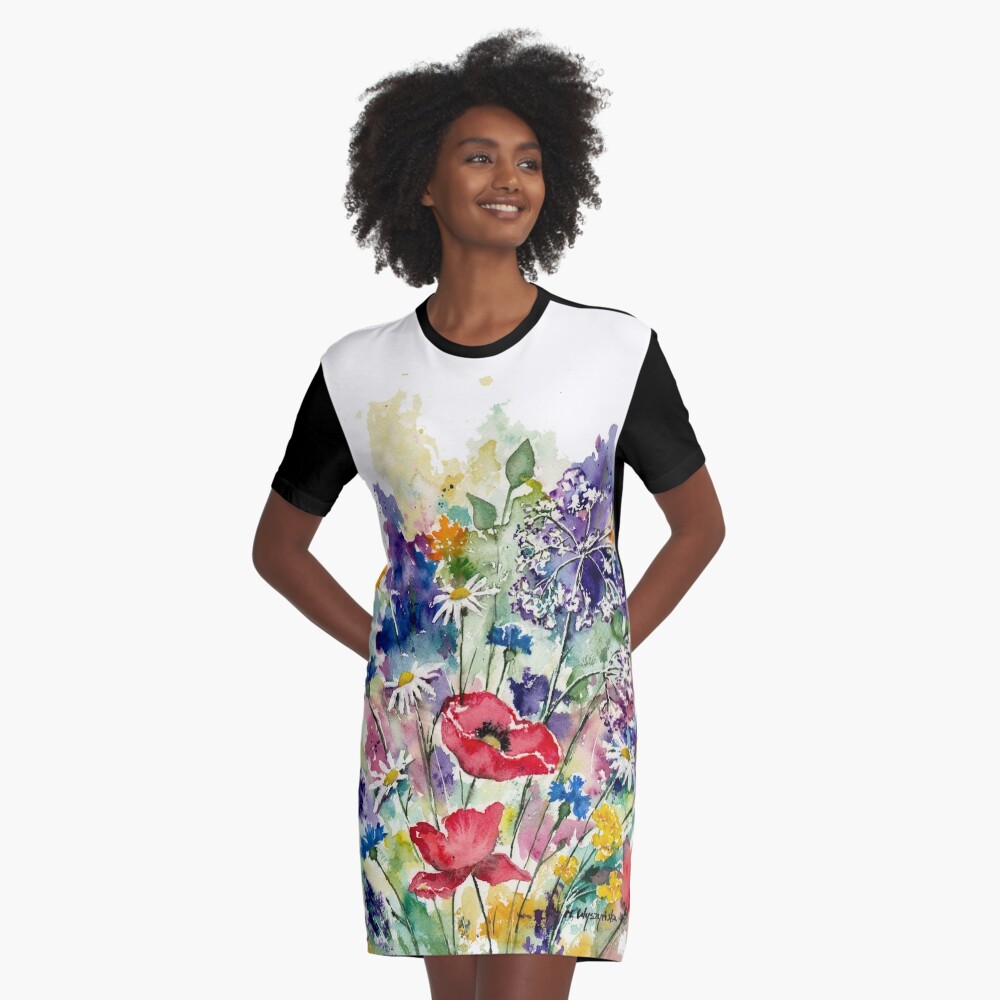 Aperçu de l'œuvre Robe t-shirt créée et vendue par MonikaWyszynska.