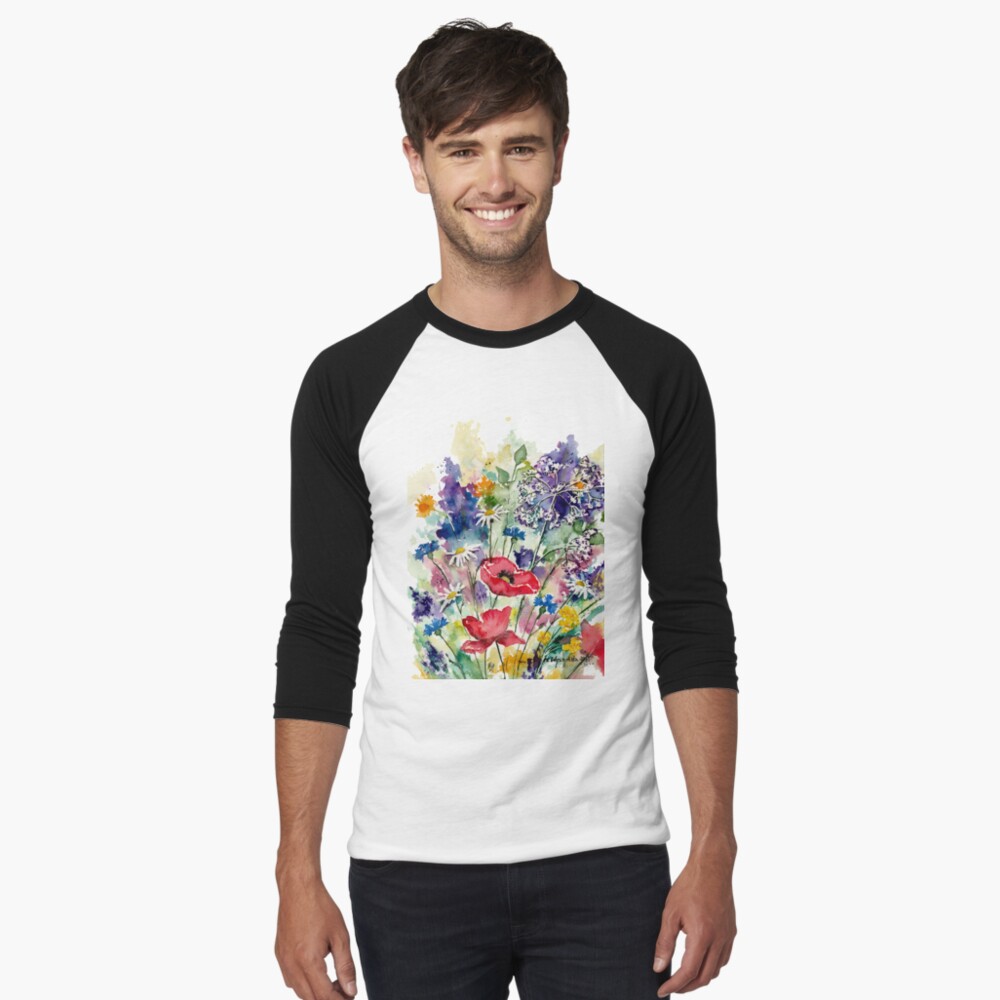 Aperçu de l'œuvre T-shirt baseball manches ¾ créée et vendue par MonikaWyszynska.