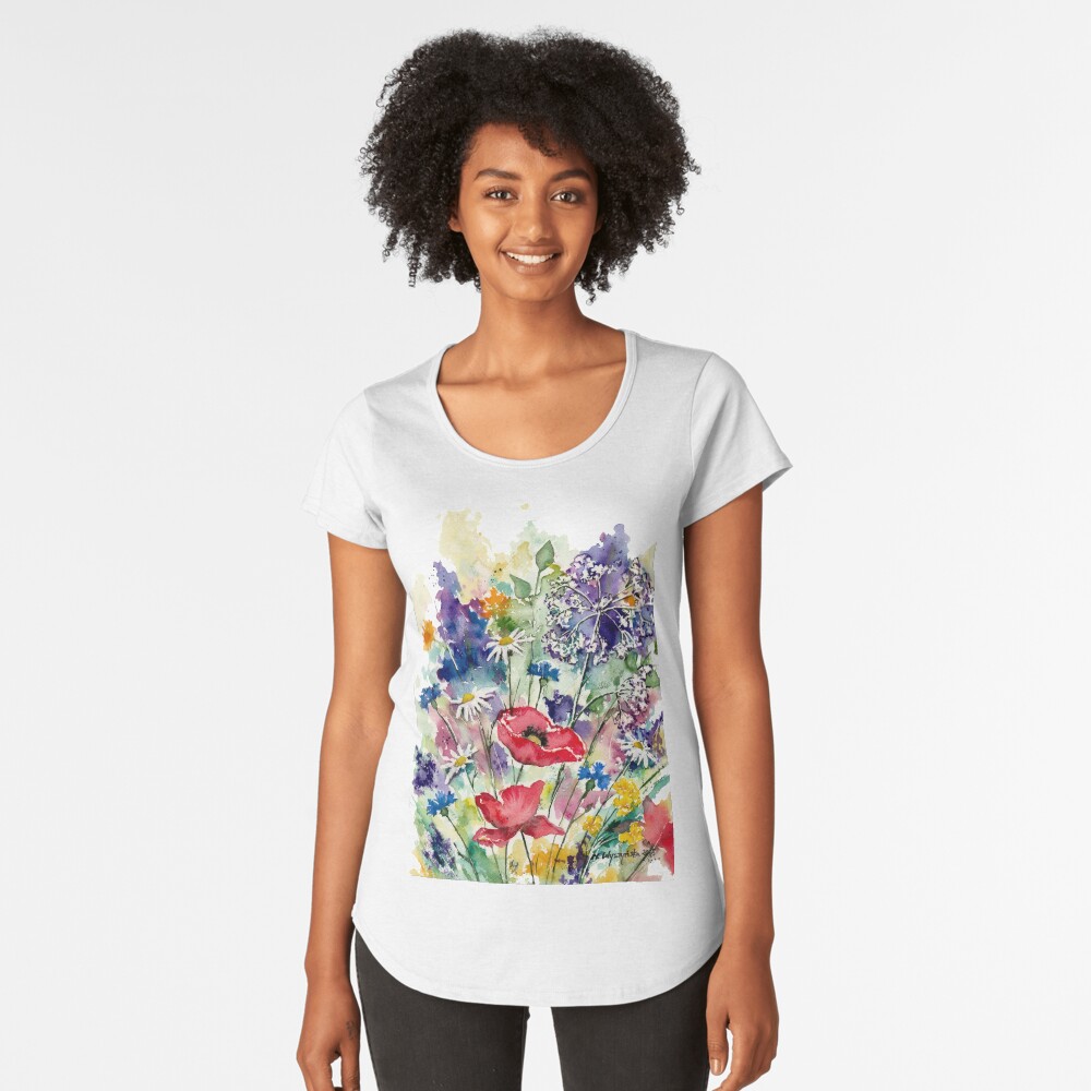 Aperçu de l'œuvre T-shirt premium échancré créée et vendue par MonikaWyszynska.