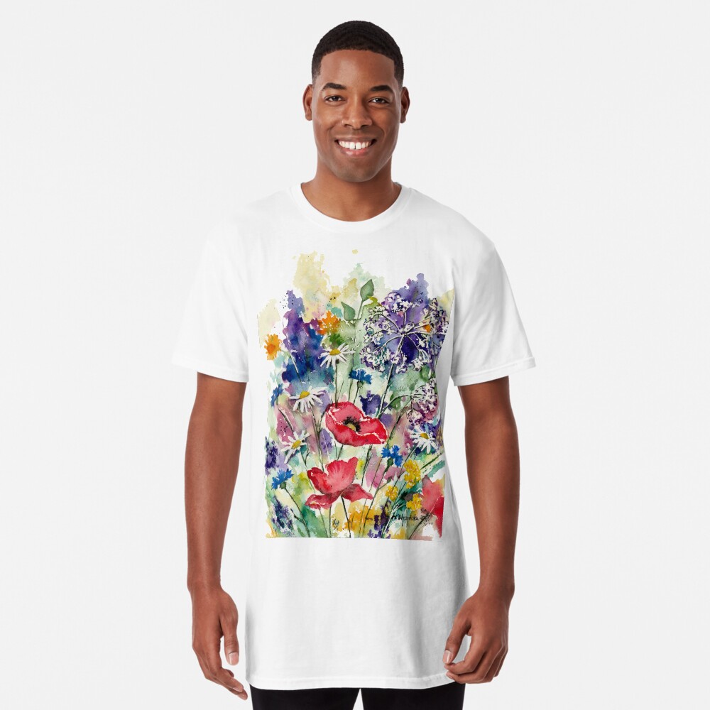Aperçu de l'œuvre T-shirt long créée et vendue par MonikaWyszynska.