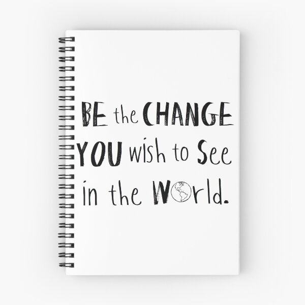 Item preview, Be the Change You Wish to See in the World. designed and sold by nickolettamay.