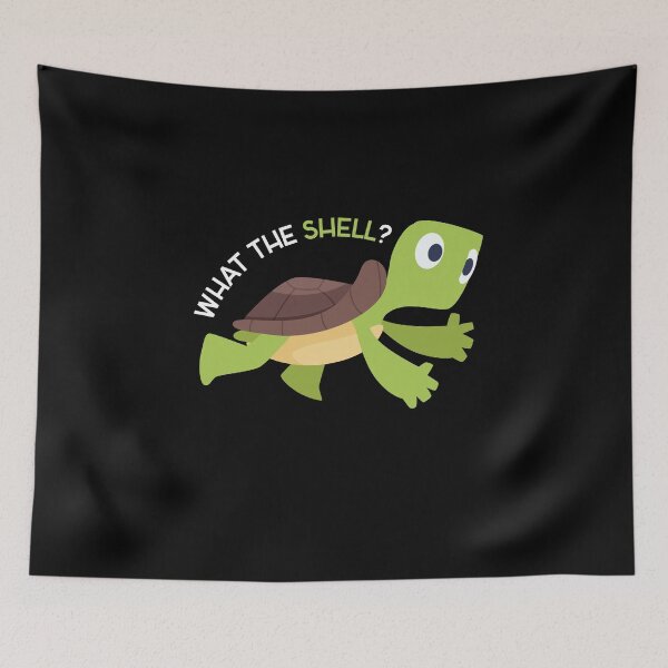 Item preview, What The Shell? turtle designed and sold by MooonTees.