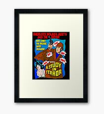 Sherlock Holmes - A Study in Terror. Framed Print