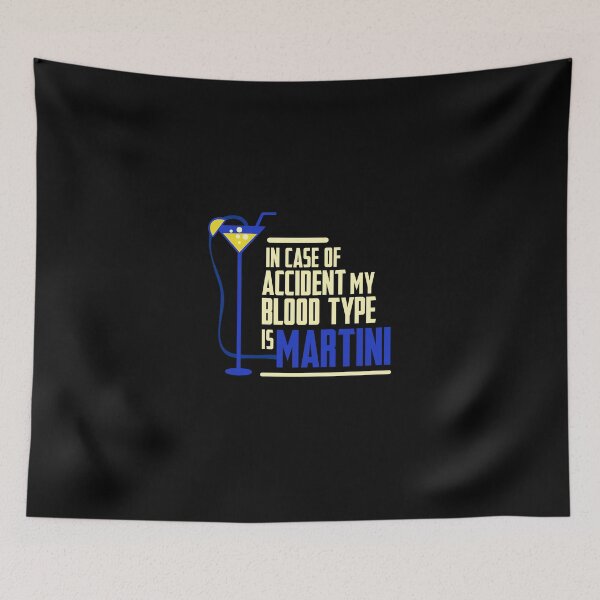 Item preview, Martini blood type funny gift designed and sold by bennikaufmann.