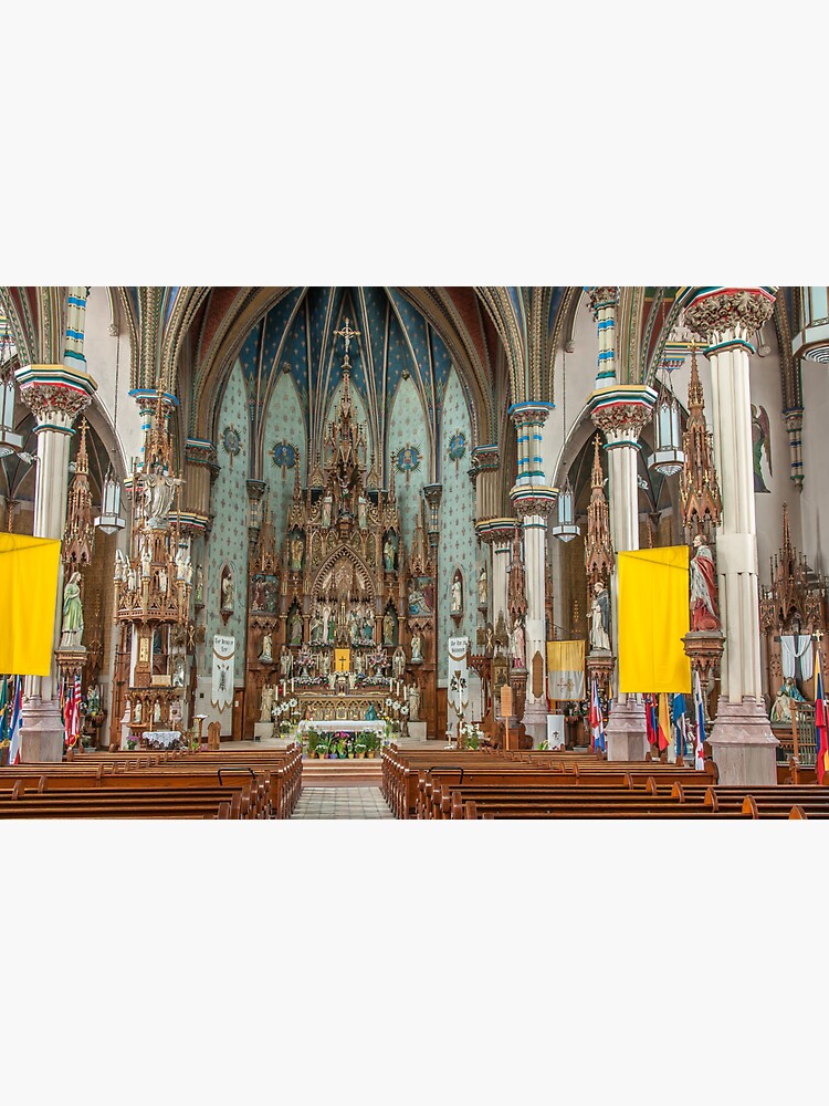 Thumbnail 3 of 3, Sticker, A beautiful church in an old German Parish. designed and sold by Scooterbob.