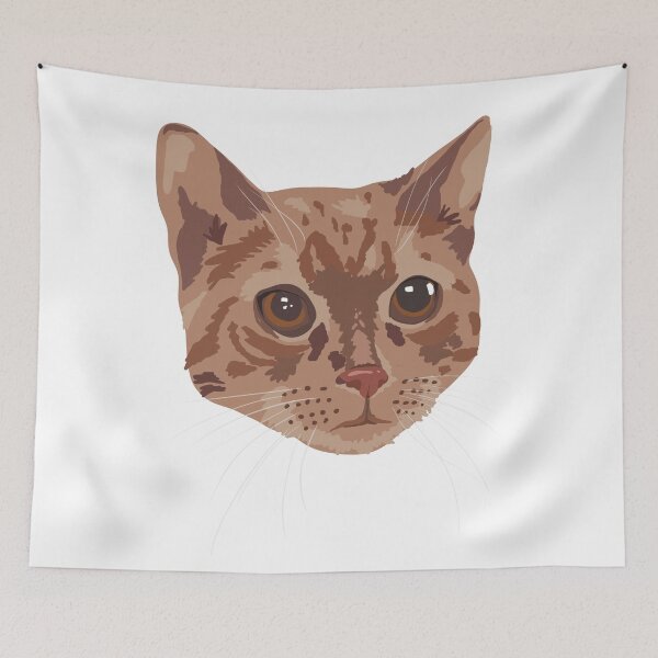 Item preview, Butterball the cat designed and sold by Lysia Gehris.