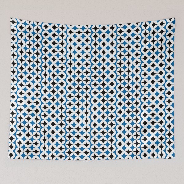Item preview, Blue Repeating Shippo Pattern designed and sold by TMBTM.