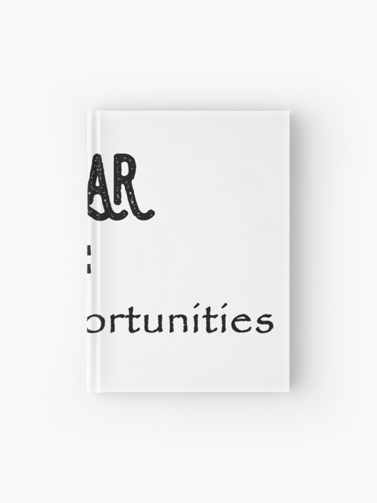 1 Year 365 Opportunities Quote Hardcover Journal By Edieliu Redbubble