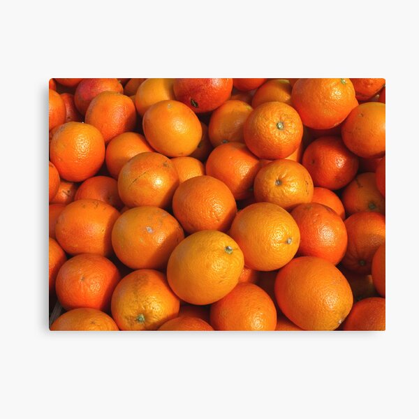 Food - maroc oranges Canvas Print