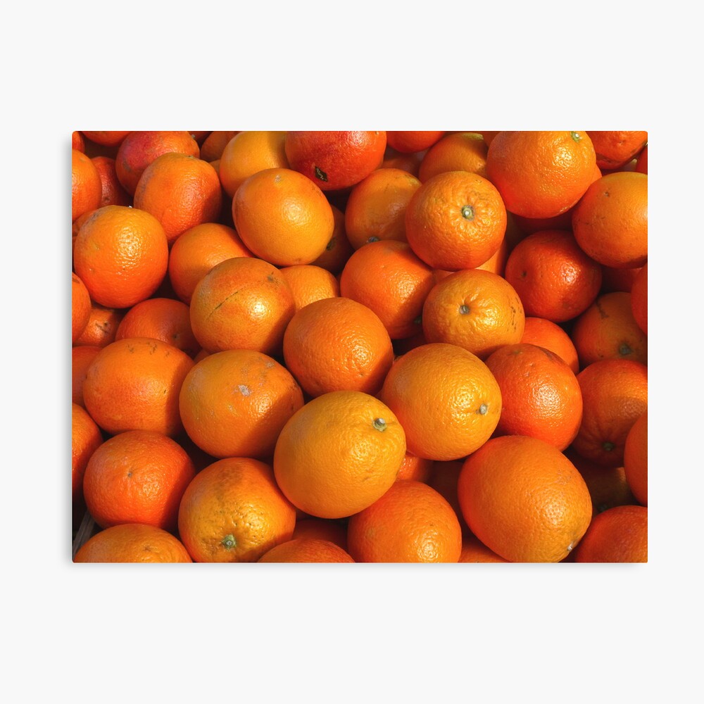 Food - maroc oranges Canvas Print