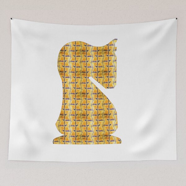 Item preview, Many Many Nested Golden Chess Knights designed and sold by weavernap.