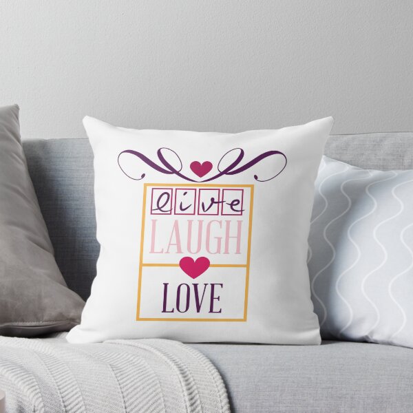 Item preview, Live Laugh Love - Cute & Romantic Valentine's Day designed and sold by Ding-One.