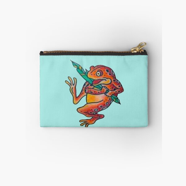 Item preview, Frog Hangs Onto Prized Feather designed and sold by VictorIos.