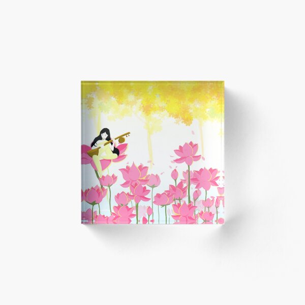 A sweet music resonates Acrylic Block