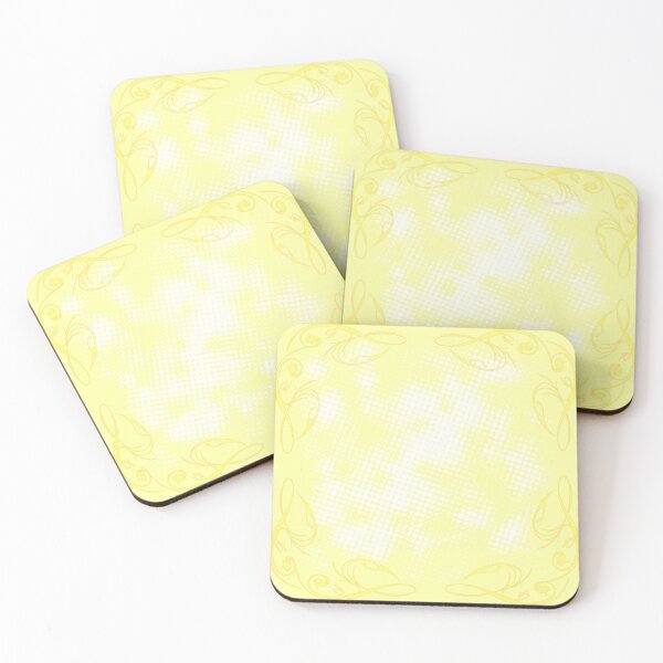 Item preview, Yellow Floral Swirl Vintage designed and sold by livianasgifts.