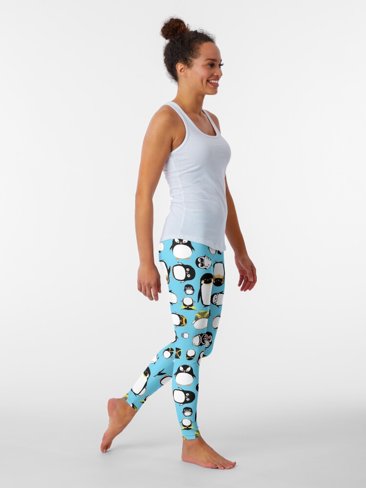 Alternate view of Know Your Penguins Leggings