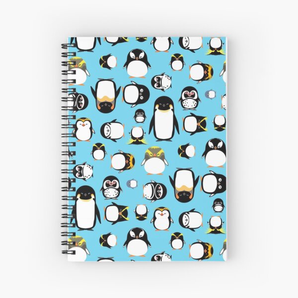 Know Your Penguins Spiral Notebook
