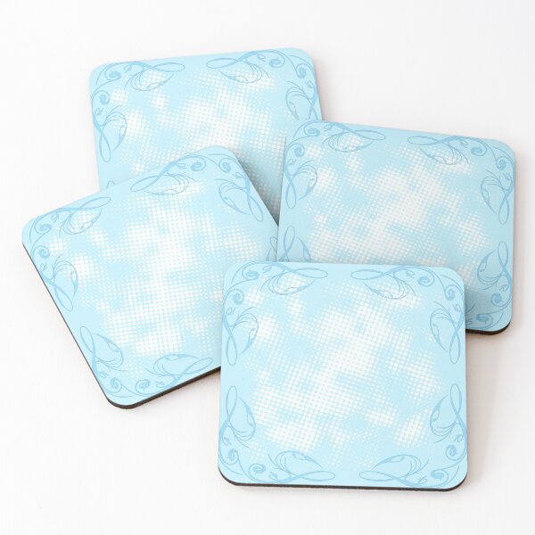 Item preview, Blue Floral Swirl designed and sold by livianasgifts.