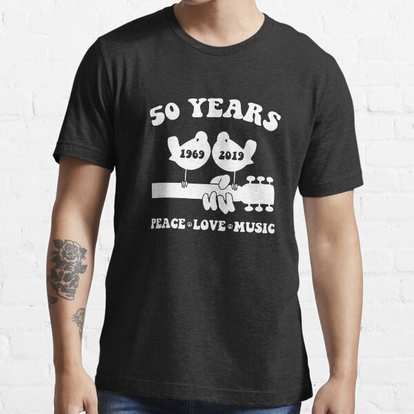 woodstock 50th anniversary tshirt